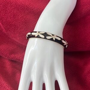 Dana Tyler Black and White Bangle Bracelet